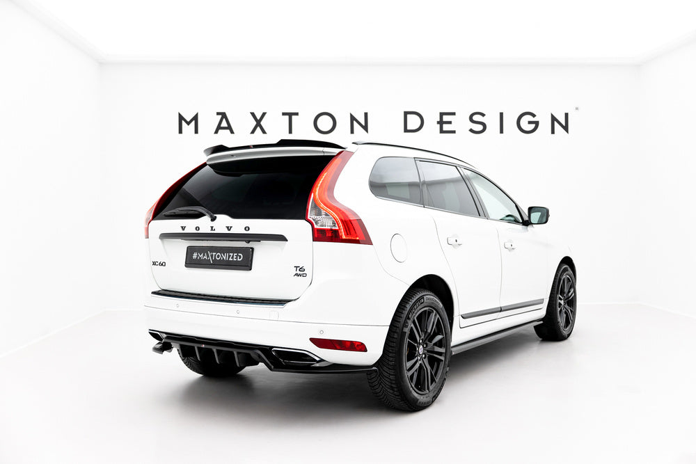 Zentraler Hinterer Splitter für Volvo XC60 MK1 Facelift von Maxton Design