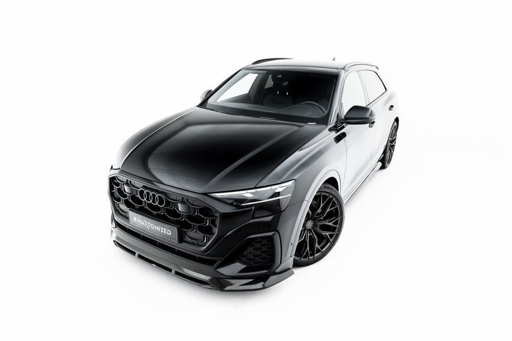 Carbon Frontlippe / Frontsplitter / Frontansatz für Audi SQ8 / Q8 S-Line Mk1 Facelift von Maxton Design