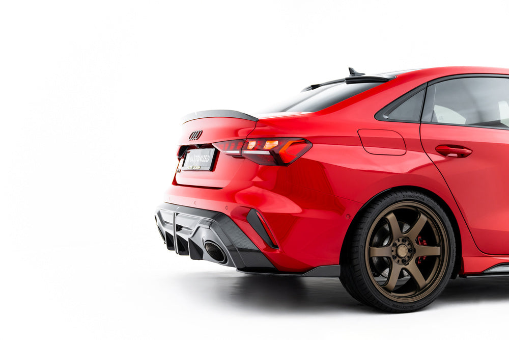 Carbon Spoiler Cap V.2 für Audi RS3 Limousine 8Y Facelift von Maxton Design