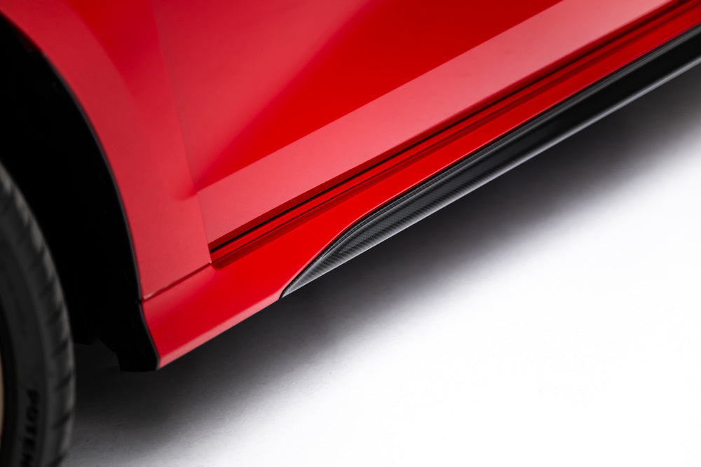 Carbon Seitenschweller Erweiterung V.2 für Audi RS3 Limousine 8Y Facelift von Maxton Design