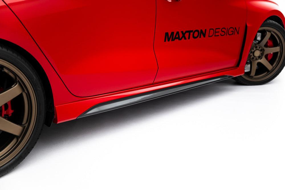 Carbon Seitenschweller Erweiterung V.2 für Audi RS3 Limousine 8Y Facelift von Maxton Design