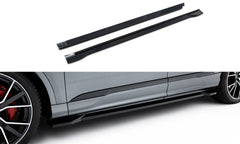 Maxton Design Side Skirt Extensions for Audi Q7 S-Line Mk2 (4M) Facelift 2