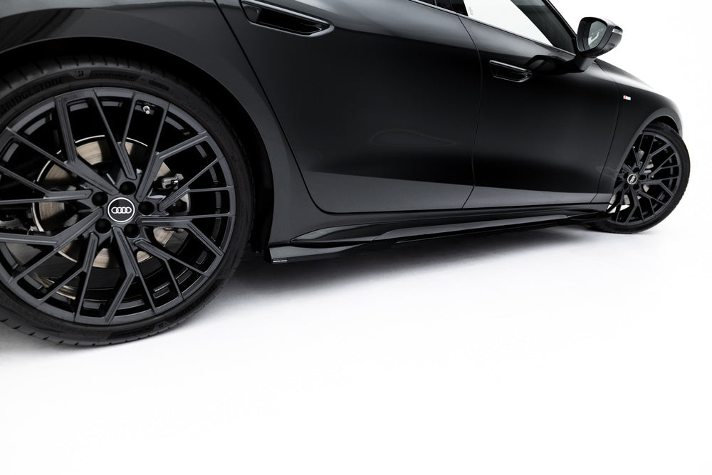 Seitenschweller Erweiterung V.1 für Audi A6 S-Line C9 von Maxton Design