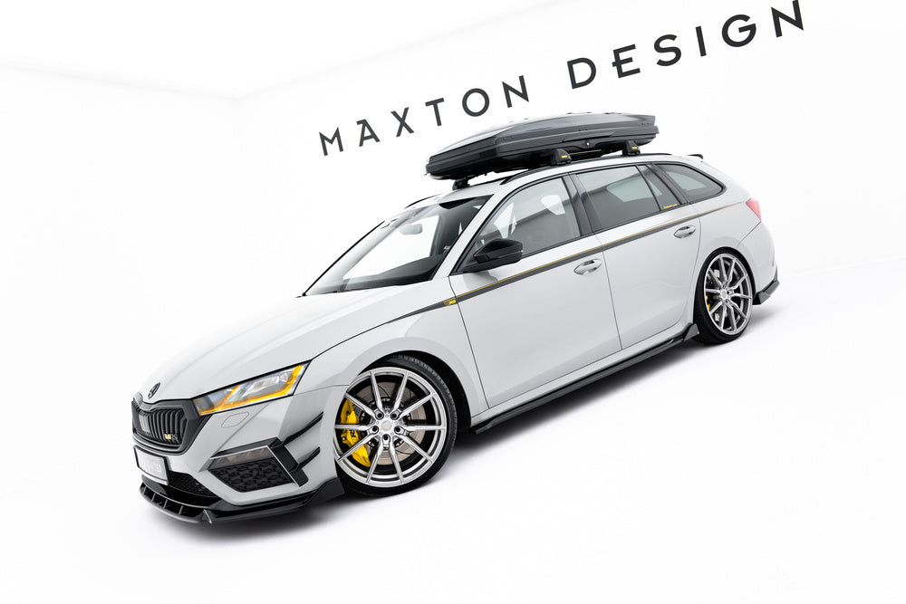 Seitenschweller Erweiterung V.2 für Skoda Octavia RS Liftback / Combi Mk4 von Maxton Design