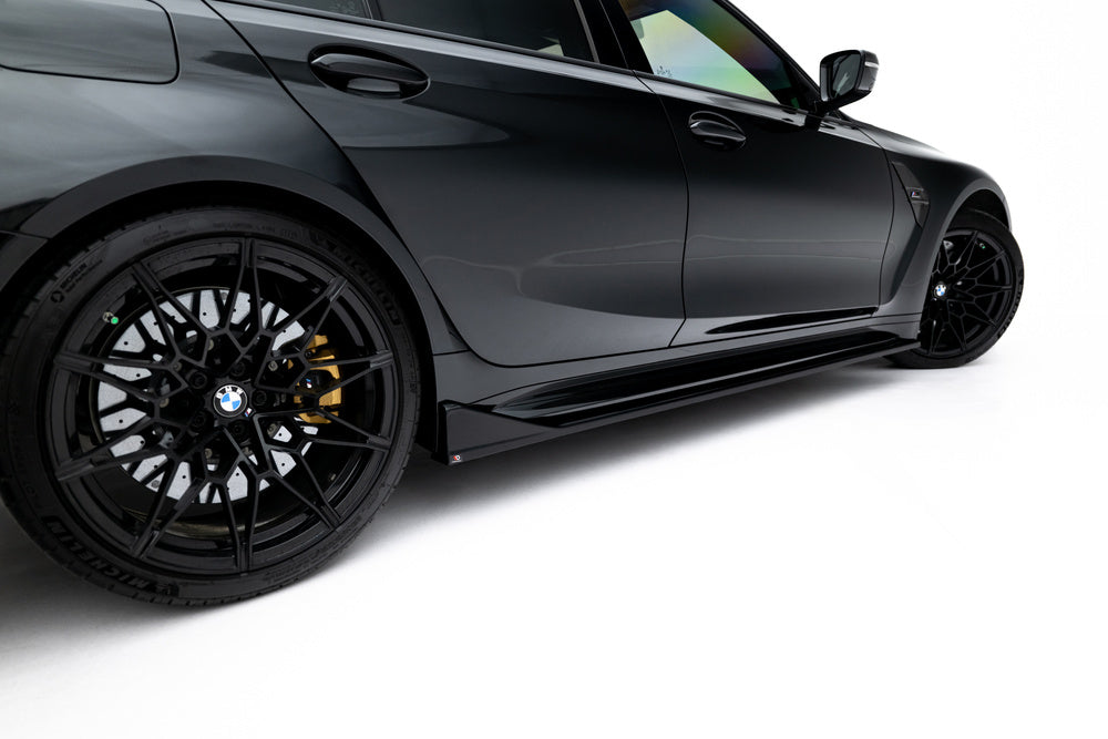 Seitenschweller Erweiterung V.3 CSL Look für BMW M3 G80 von Maxton Design
