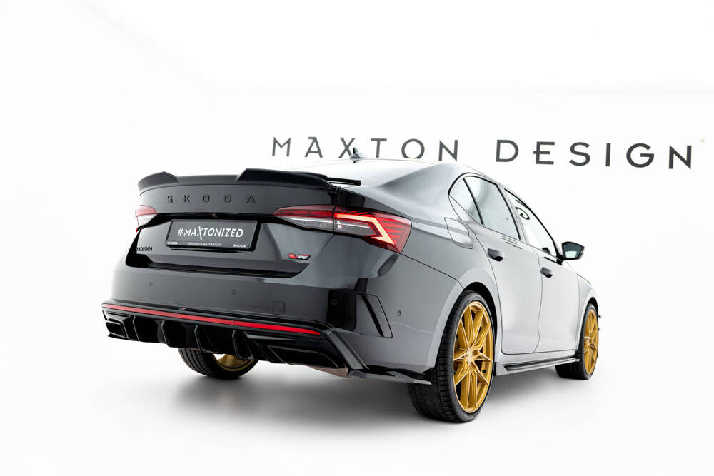 Spoiler Cap für Skoda Octavia RS MK4 Limousine Facelift von Maxton Design