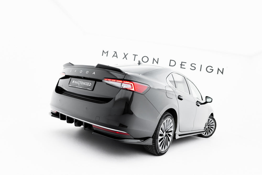 Spoiler Cap 3D für Skoda Superb Limousine MK4 von Maxton Design