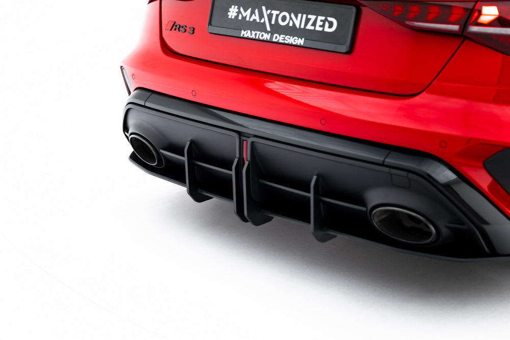 Heckdiffusor Street Pro für Audi RS3 8Y Limousine Facelift von Maxton Design
