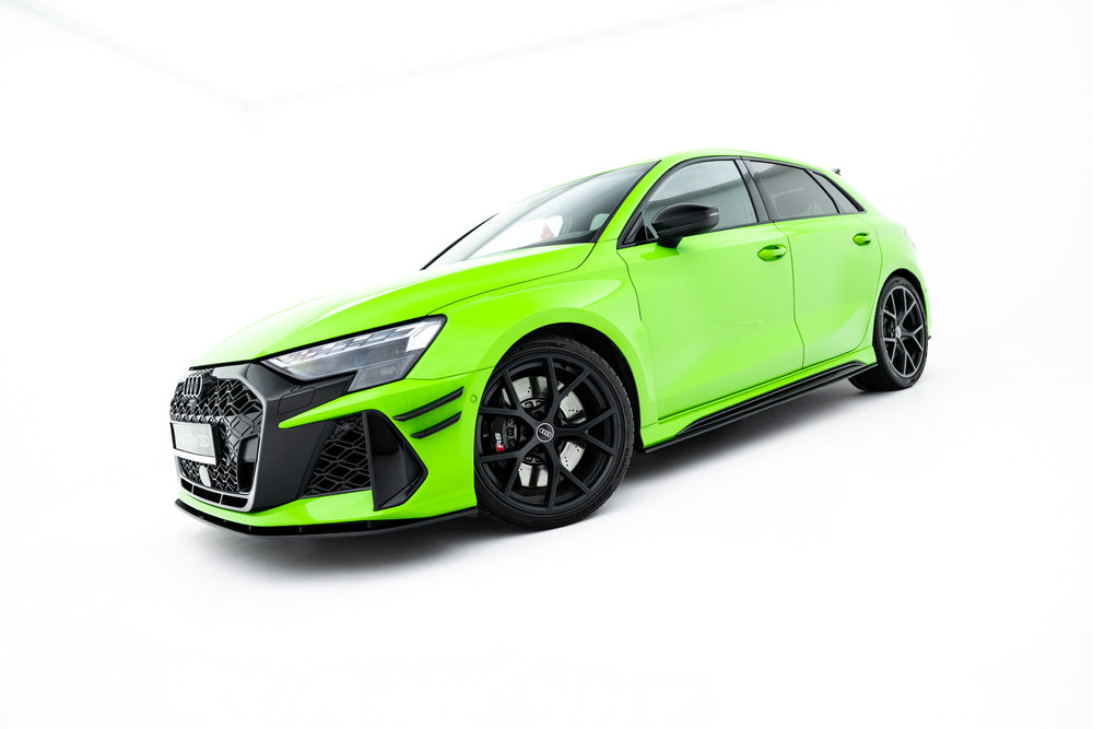 Seitenschweller Erweiterung Street Pro für Audi RS3 Sportback 8Y Facelift von Maxton Design