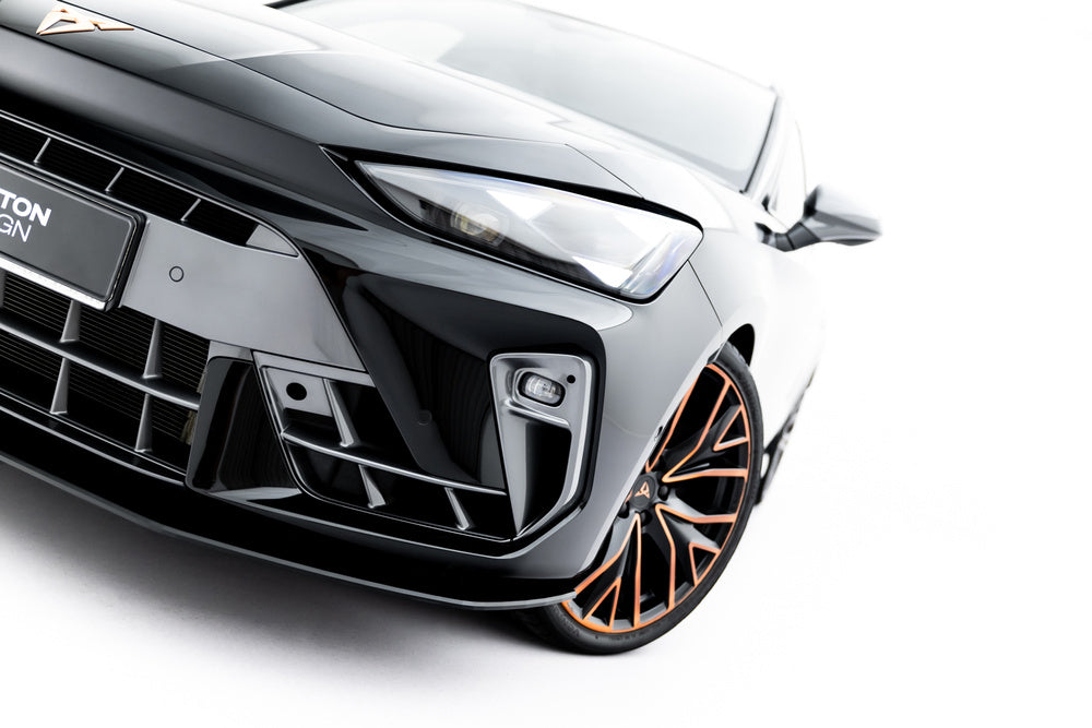 Frontlippe / Frontsplitter / Frontansatz Street Pro für Cupra Leon ST / Hatchback Mk1 Facelift von Maxton Design