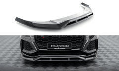 Labio delantero de carbono/divisor delantero/aproximación frontal de carbono para Audi RSQ8 4M de Maxton Design