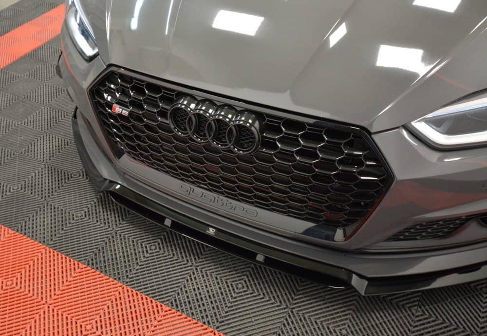 Front Lippe / Front Splitter / front approach for Audi S5 F5 by Maxton Design