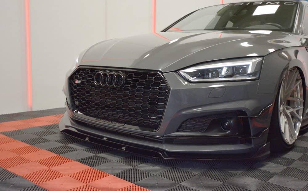 Front Lippe / Front Splitter / front approach for Audi S5 F5 by Maxton Design