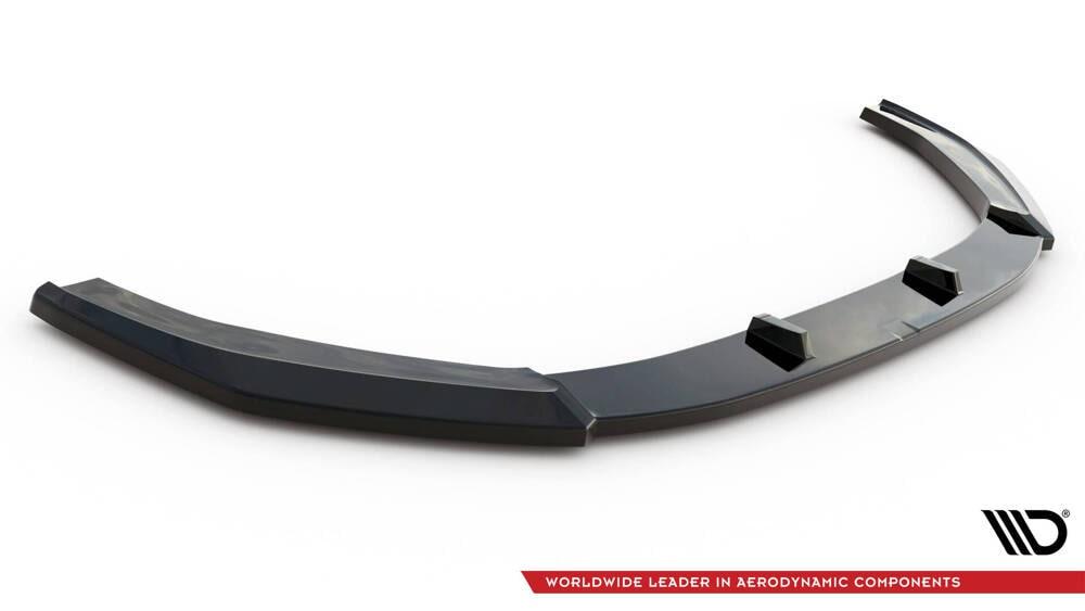 Front Lippe / Front Splitter / front approach V.1 for Audi RS4 B9 by Maxton Design