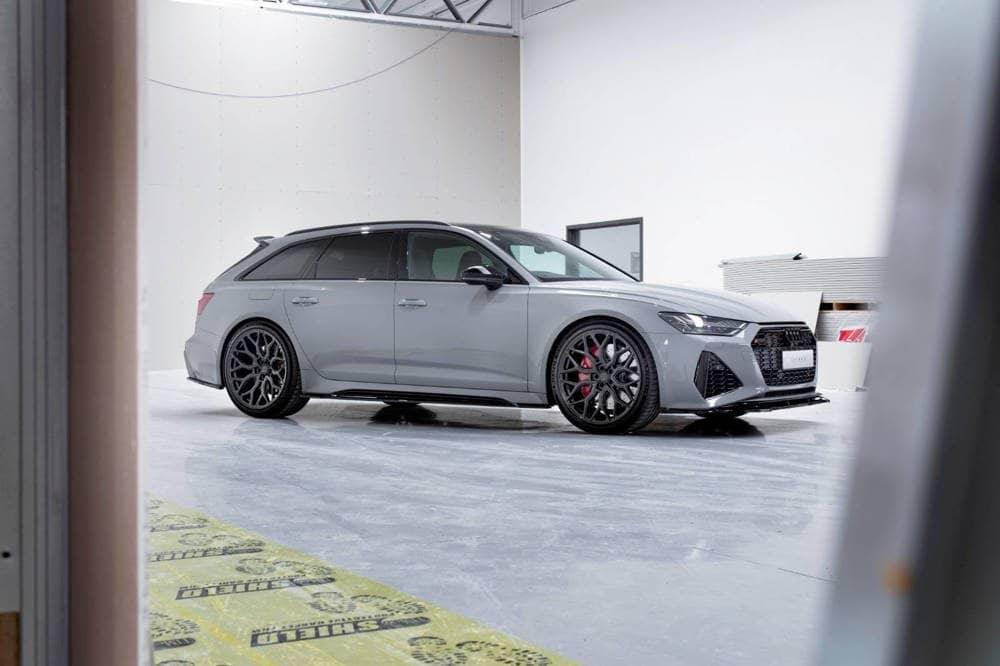 Front Lippe / Front Splitter / front approach V.1 for Audi RS6 C8 by Maxton Design