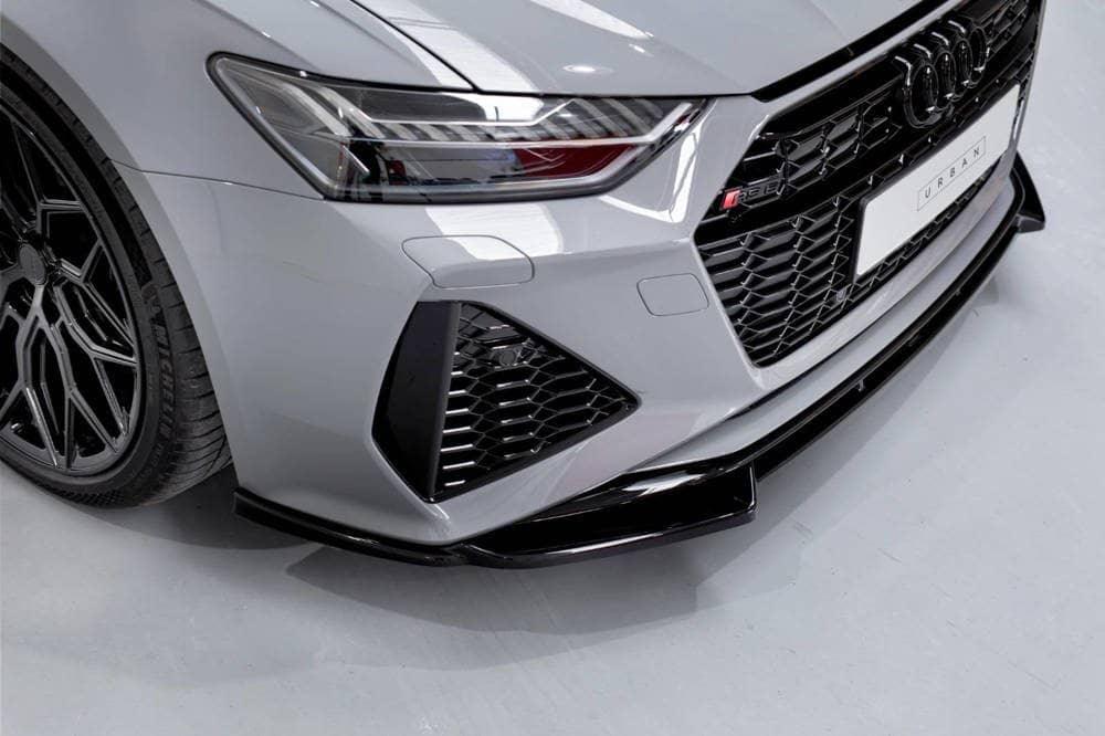 Front Lippe / Front Splitter / front approach V.1 for Audi RS6 C8 by Maxton Design