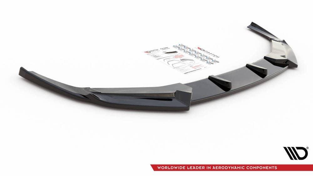 Front Lippe / Front Splitter / front approach V.1 for Audi RS6 C8 by Maxton Design