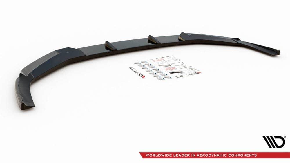 Front Lippe / Front Splitter / front approach V.1 for Audi RS6 C8 by Maxton Design