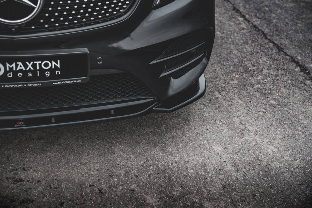 Front Lippe / Front Splitter / Frontansatz V.1 für Mercedes-Benz V-Klasse AMG-Line W447 Facelift von Maxton Design
