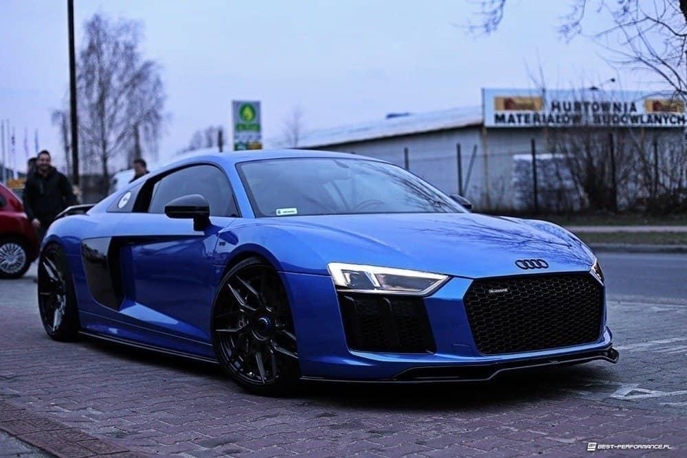 Front Lippe / Front Splitter / front approach V.2 for Audi R8 4S from Maxton Design