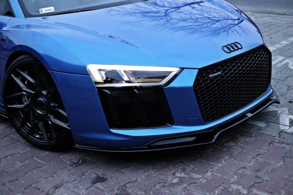 Front Lippe / Front Splitter / front approach V.2 for Audi R8 4S from Maxton Design