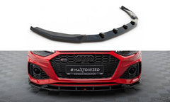 Maxton Design front lip/front splitter V.2 for Audi RS4 B9 Facelift