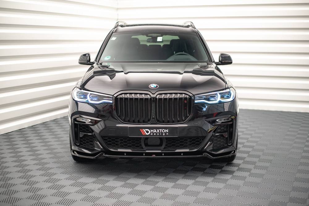 Front Splitter / Cup Schwert / Frontansatz V.2 für BMW X7 M G07 von Maxton Design