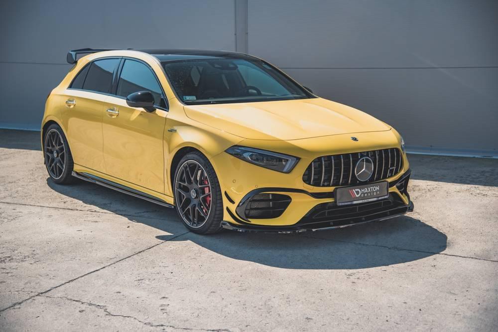 Främre läpp / främre splitter / framtill V.2 Mercedes-AMG A 45 S W177 av Maxton Design