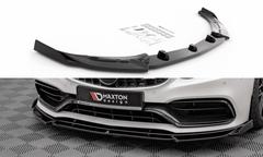 Lèvre avant/séparateur avant Maxton Design V.2 pour Mercedes C63 AMG Coupé C205 Facelift
