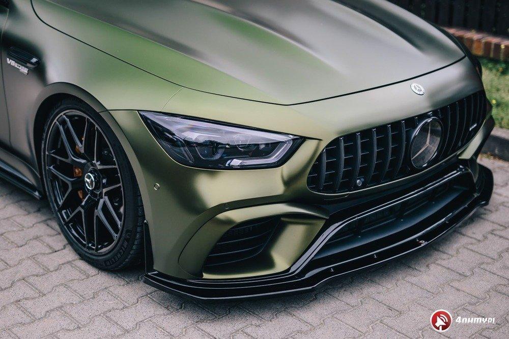 Främre läpp / främre splitter / front approach V.2 för Mercedes-AMG GT 4 door 63S från Maxton Design