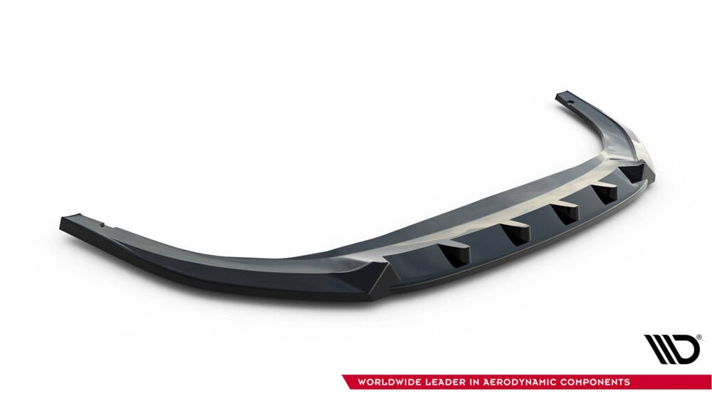 Front Lippe / Front Splitter / Frontansatz V.2 für VW Golf 8 R-Line Facelift von Maxton Design