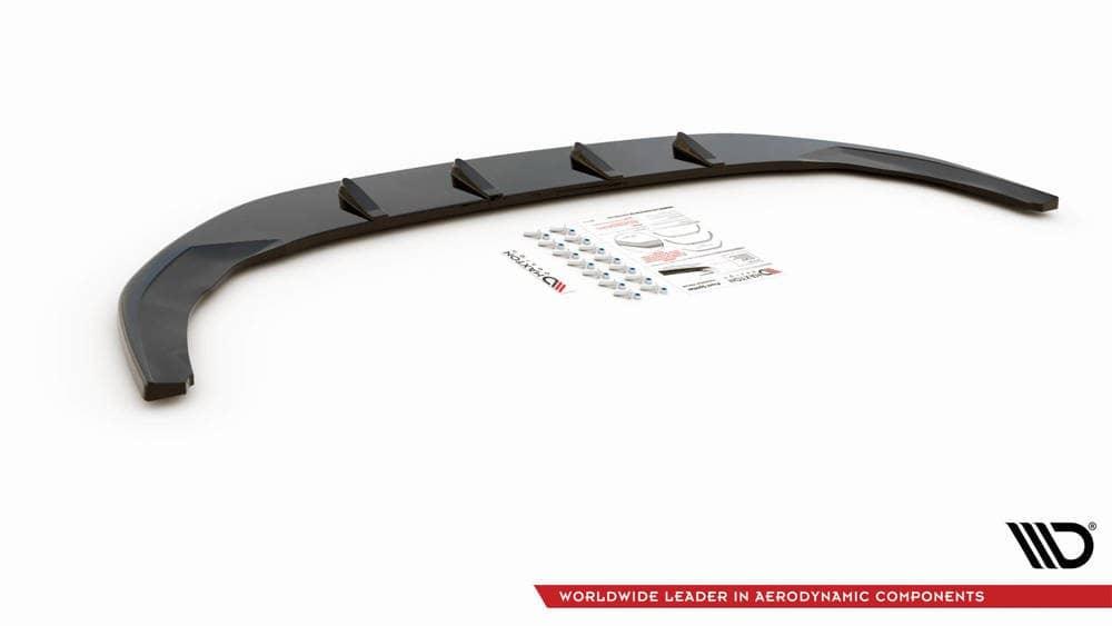 Främre läpp / främre splitter / front approach V.1 för VW Golf 8 GTI från Maxton Design