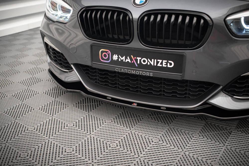 Front Splitter / Cup Schwert / Frontansatz für BMW 1 F20/F21 M-Power von Maxton Design