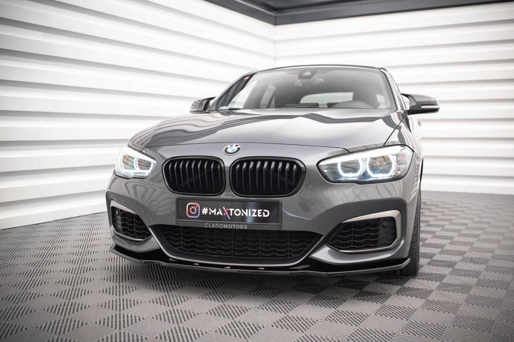 Front Splitter / Cup Schwert / Frontansatz für BMW 1 F20/F21 M-Power von Maxton Design