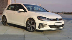 Maxton Design front lip/front splitter V.2 for VW Golf 7 GTI Facelift