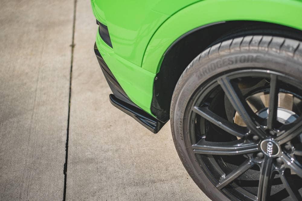 Lateral rear diffusor expansion for Audi RSQ3 F3 by Maxton Design