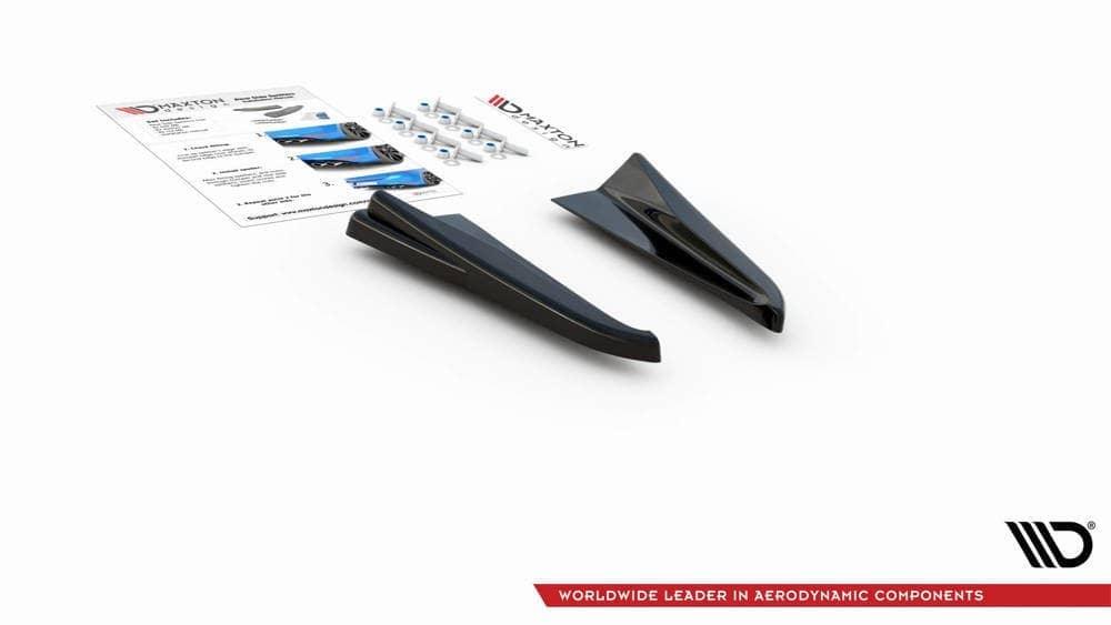 Lateral rear diffusor expansion for Audi RSQ3 F3 by Maxton Design
