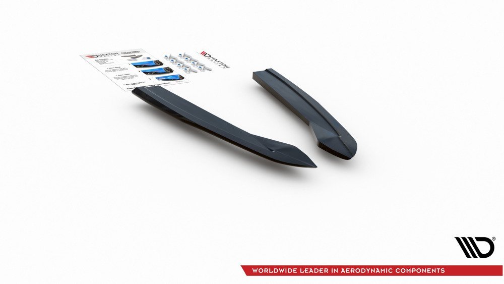 Heck Diffusor Erweiterung für Audi A6 / S6 S-Line FL von Maxton Design
