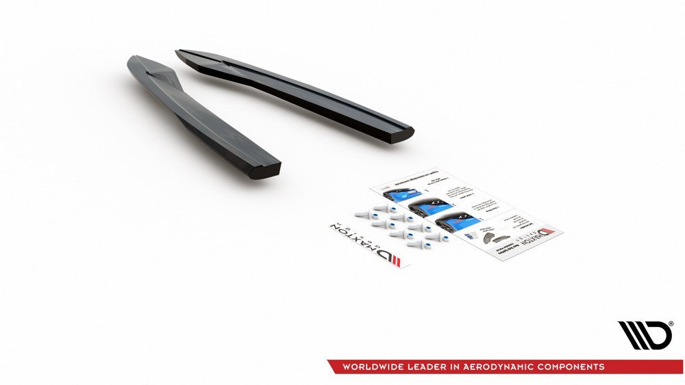 Heck Diffusor Erweiterung für Audi A6 / S6 S-Line FL von Maxton Design