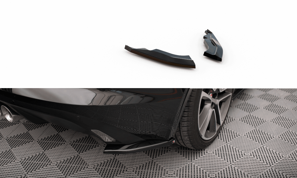 Seitliche Heck Diffusor Erweiterung für Jaguar F-Type X152 Facelift von Maxton Design