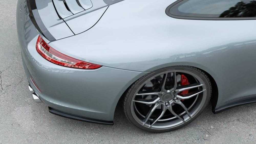 Seitliche Heck Diffusor Erweiterung für Porsche 911 Carrera 991 von Maxton Design