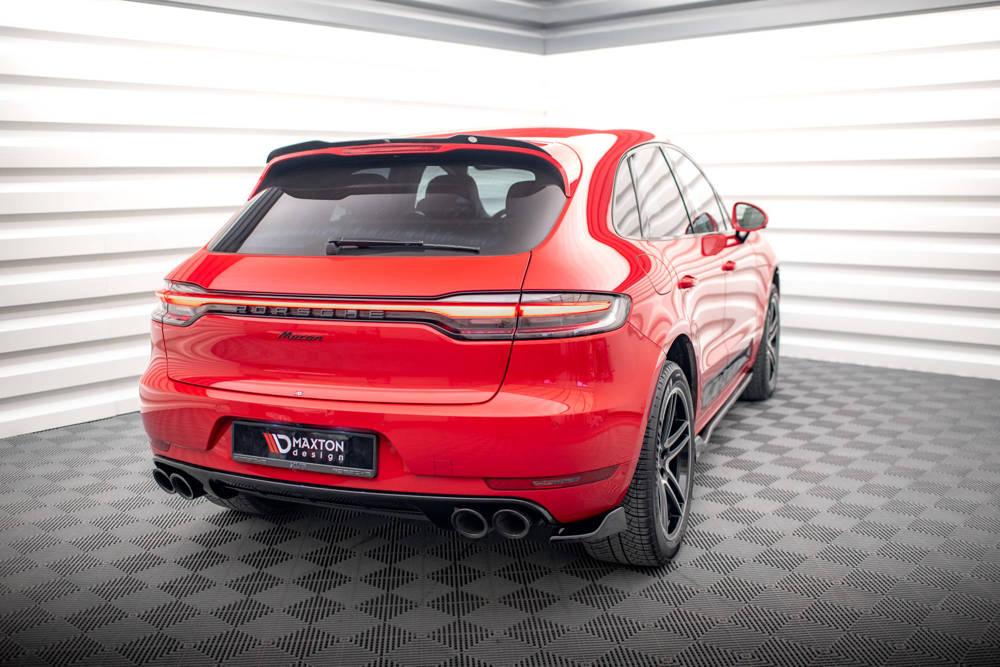 Seitliche Heck Diffusor Erweiterung für Porsche Macan 95B Facelift von Maxton Design
