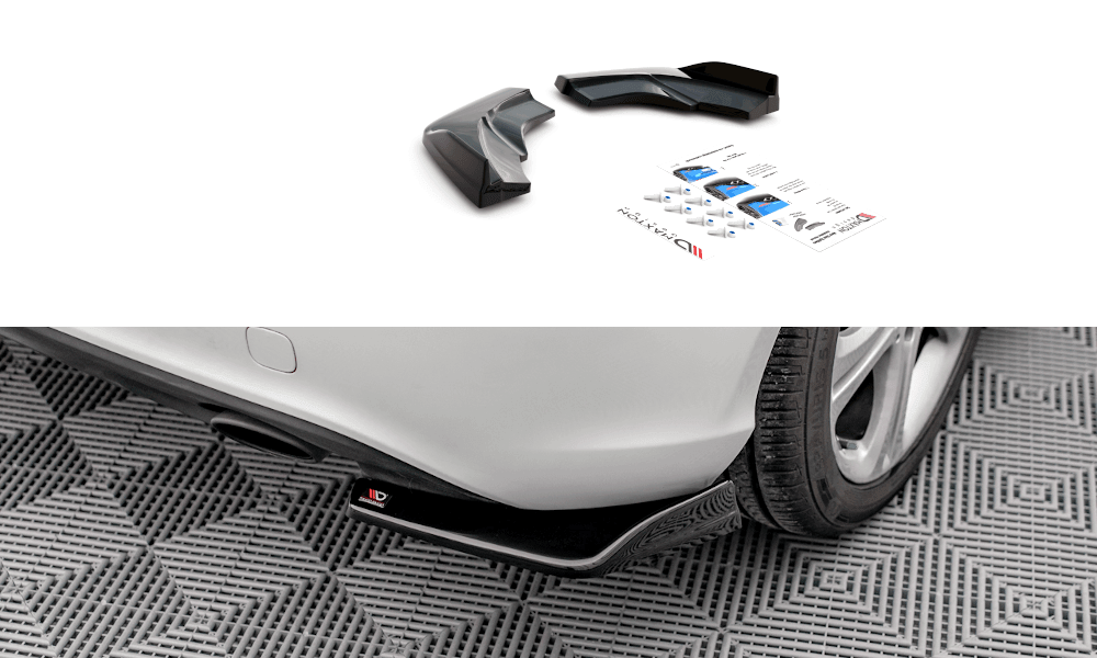 Seitliche Heck Diffusor Erweiterung V.1 für Mercedes A-Klasse W176 von Maxton Design