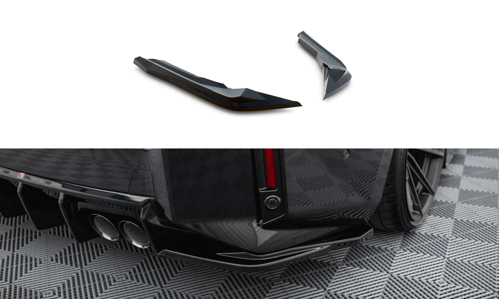 Seitliche Heck Diffusor Erweiterung V.3 für BMW M2 G87 von Maxton Design