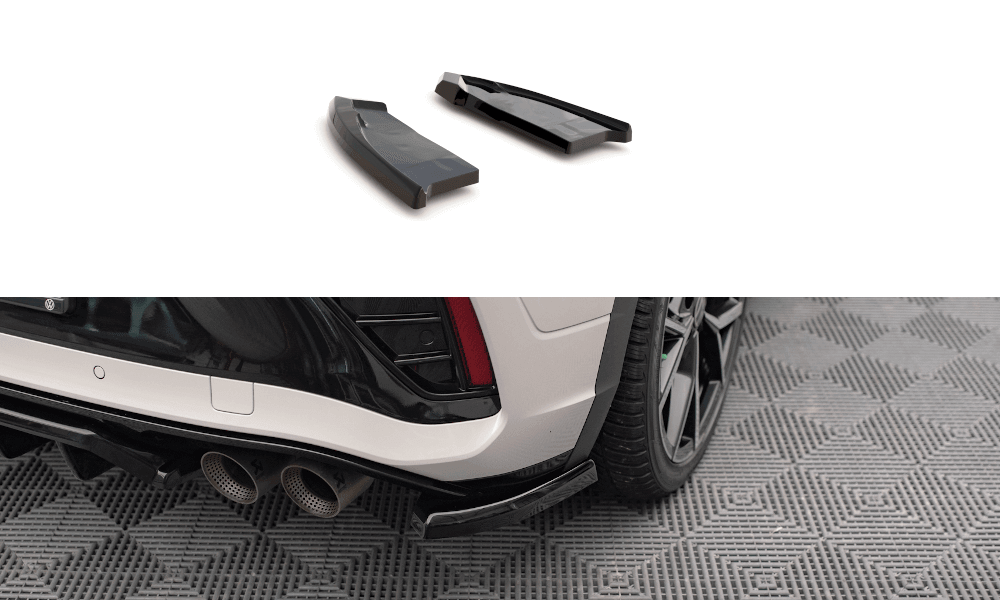 Seitliche Heck Diffusor Erweiterung für VW T-Roc R A11 Facelift von Maxton Design