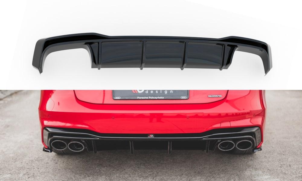 Heck Diffuser voor Audi A7 C8 S-Line van Maxton Design