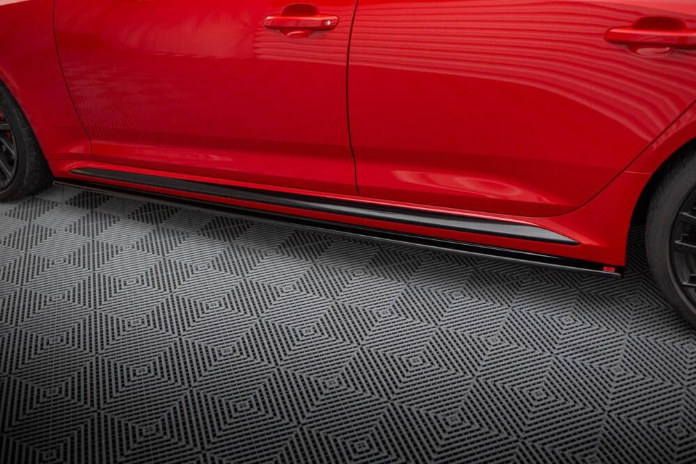 Seitenschweller Erweiterung für AUDI RS4 Avant B9 von Maxton Design