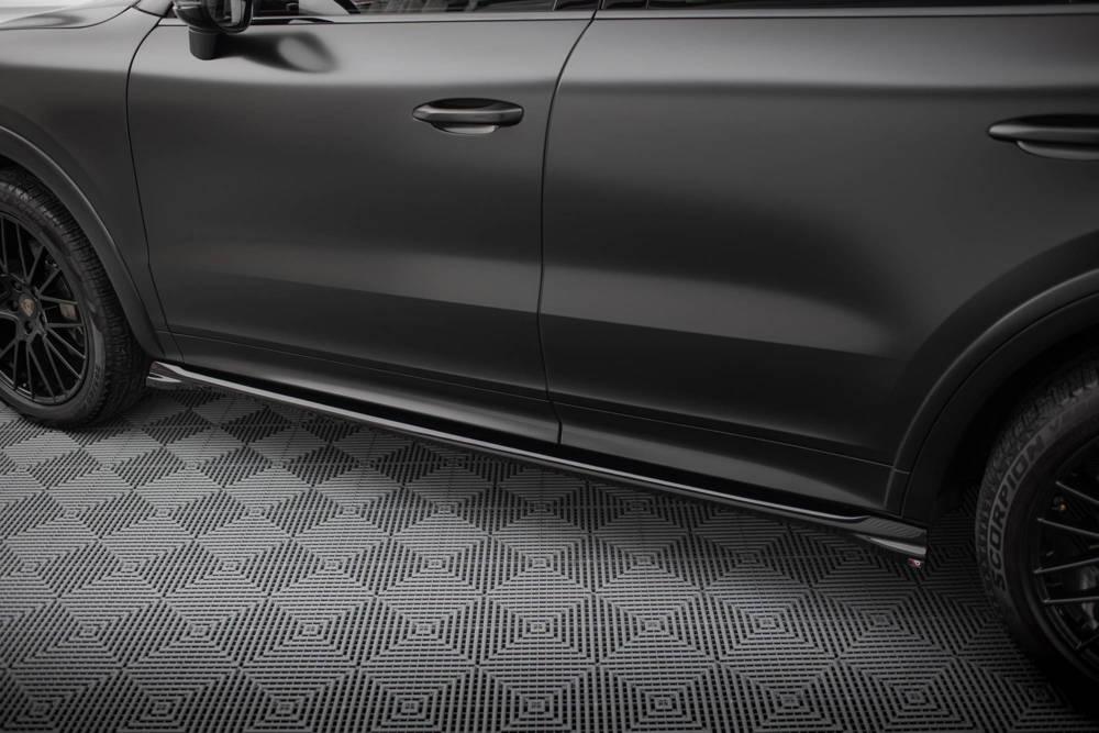 Seitenschweller Erweiterung für Porsche Cayenne Sport Design 9Y MK3 von Maxton Design