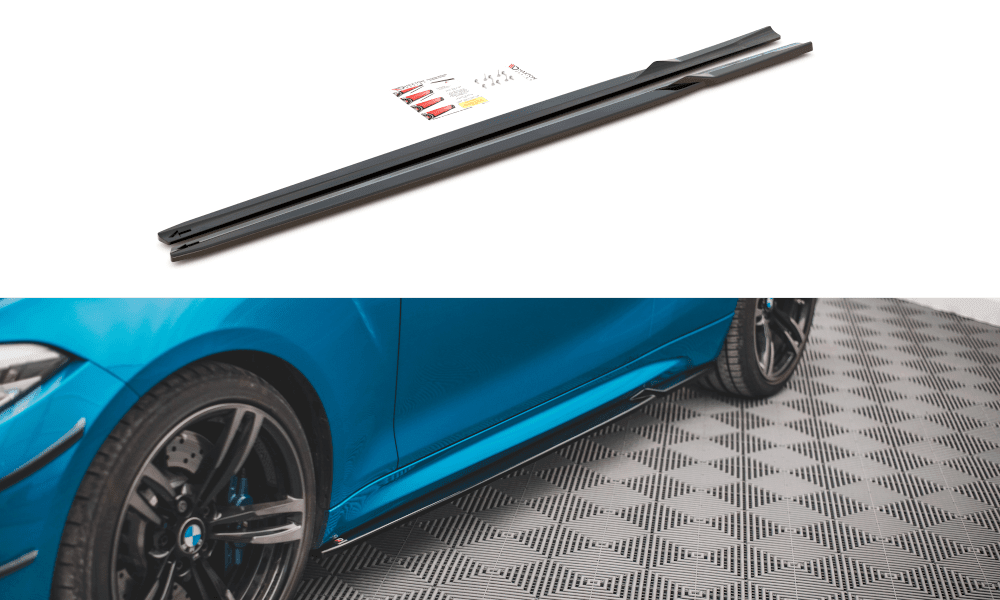 Seitenschweller Erweiterung V.2 für BMW M2 F87 von Maxton Design