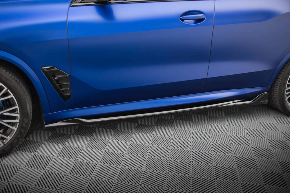 Seitenschweller Erweiterung V.2 für BMW X5 G05 M-Paket Facelift von Maxton Design